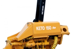 Keto-150 HD Eco harvester head